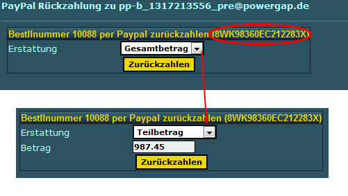 Paypal Teilbetrag Zurückzahlen Paypal Teilbetrag Zurückzahlen