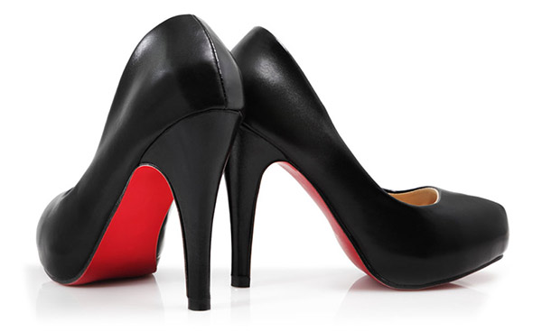 Artikelbild Beispiel sprechender Bild Link Abbildung Schuhe mit roter Sohle als Beipiel eines Artikelbildes